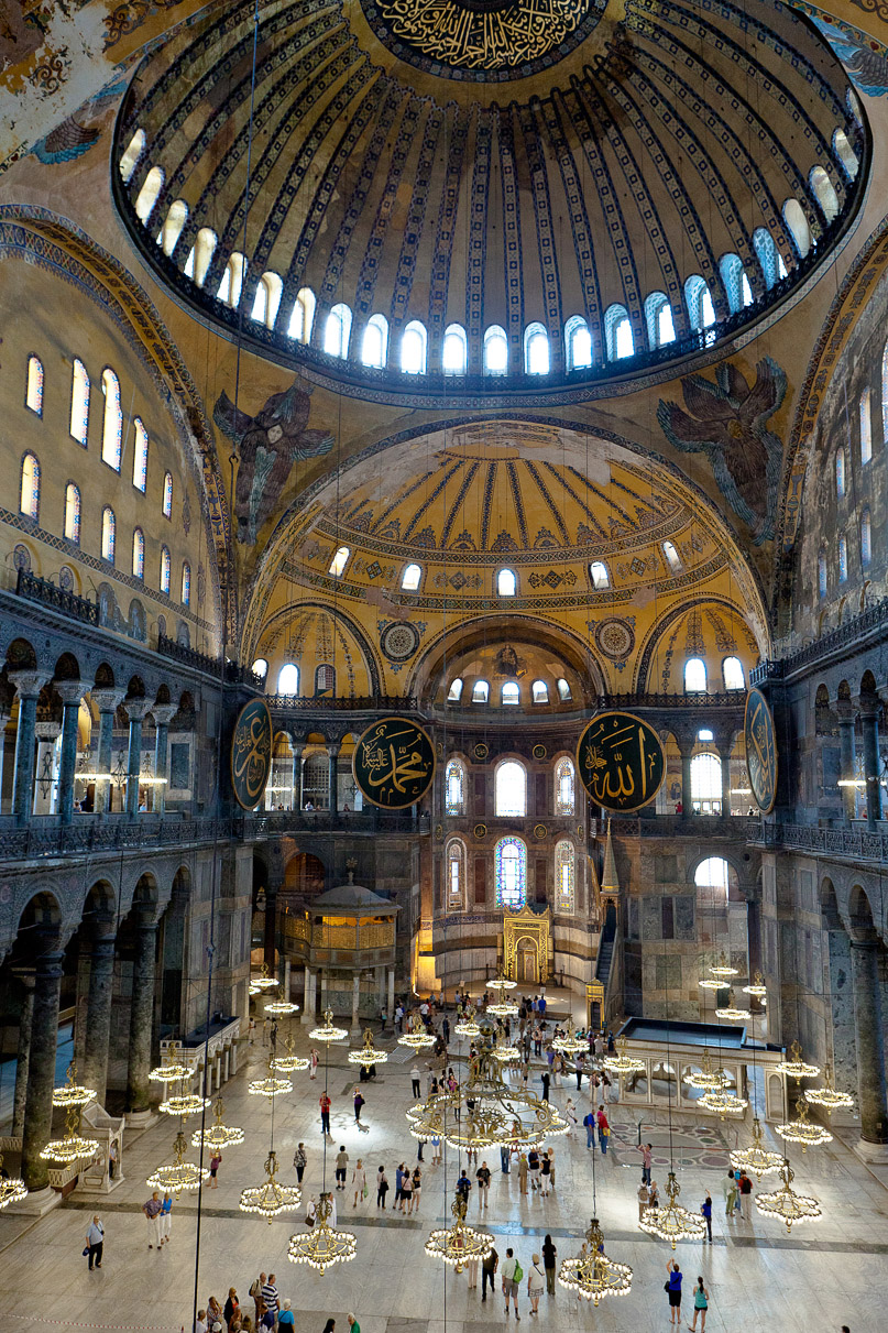 Interior, Hagia Sofia, Istanbul